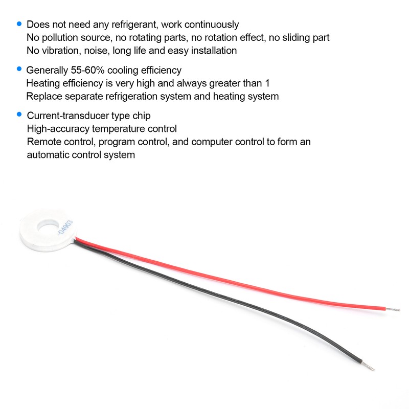 Thermoelectric Cooler Module Heatsink 26mm Outer Diameter 10mm Inner Diameter