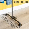 Pipe-Decor.com Freestanding Double Clothing Rack