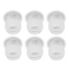 30pcs Earmold Locks Small Plastic Soft Transparent Earmold Tubing Locks