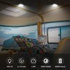 RVZONE Marine Boat Dome Light 12V LED Boat Interior Lights