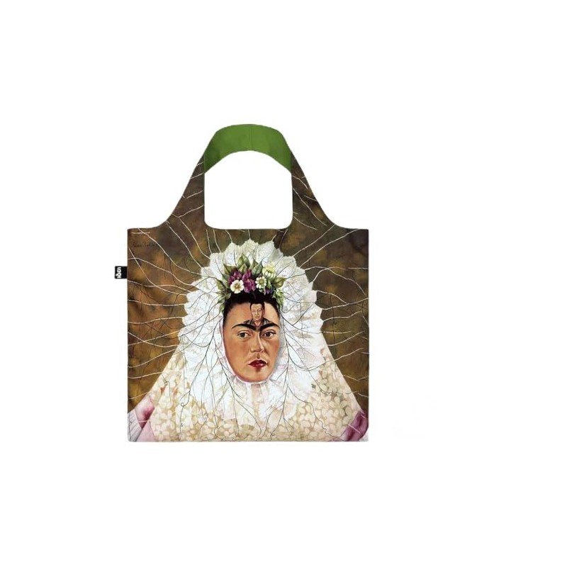 FRIDA KAHLO Self Portrait as a Tehuana Recycled Bag, multicoloured,