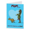 Funny Rude Happy Mothers Day Card For Mum From The