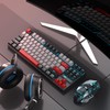 MageGee 75% Mechanical Gaming Keyboard, Blue Switch, LED Backlit, 87