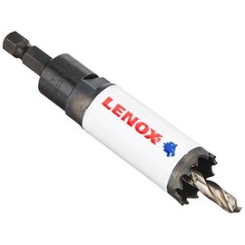 Lenox 5121010 Bi-Metal Hole Saw with Speed Slot Shaft 0.9 inches (22 mm)