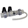 eco-filtration IN-LINE CLEAR 1.5"/43MM (40MM DOMESTIC WASTE) DEMOUNTABLE VENTURI KOI