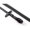 John Whitaker Rubber Reins Full Size Black