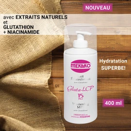 Mekako Mekako Lait Gluta Lcp Éclaircissant Avec Glutathione 400 ml