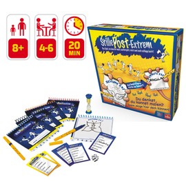 Goliath Stille Post Extrem. Brettspiel für Kinder ab 8 Jahren. Gesellschaftsspiele für 4 bis 6 Spieler