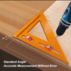2 in 1 Rafter Square Tool High Accuracy Right Angle