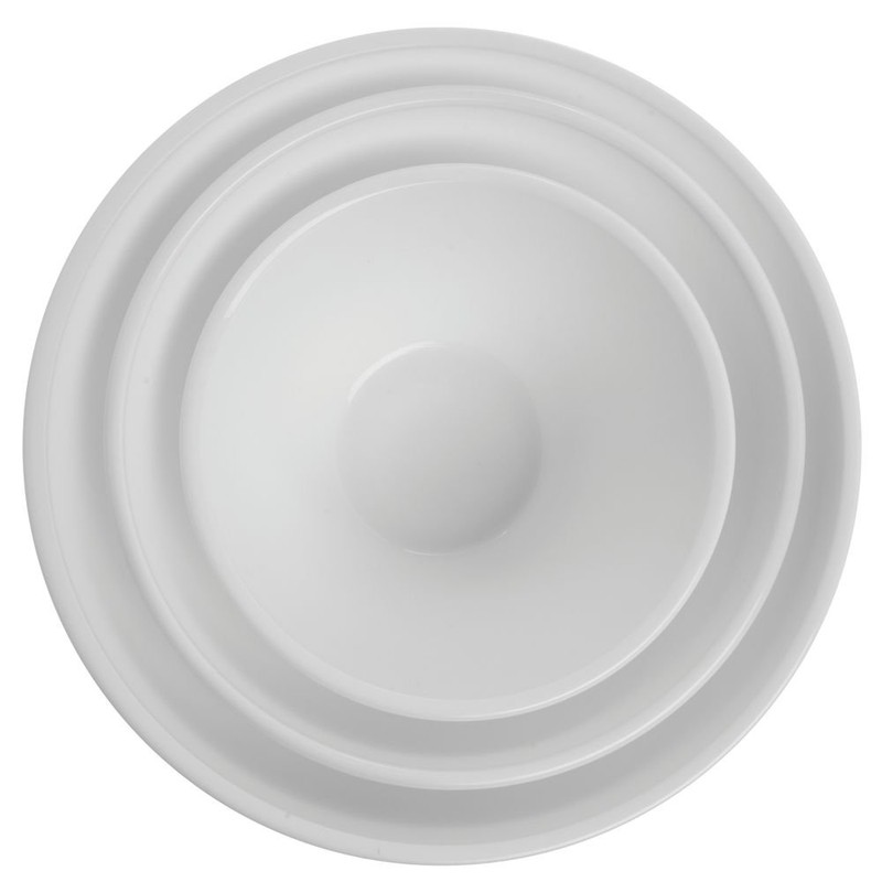 Mosser Glass Milk Glass Mixing Bowl Set