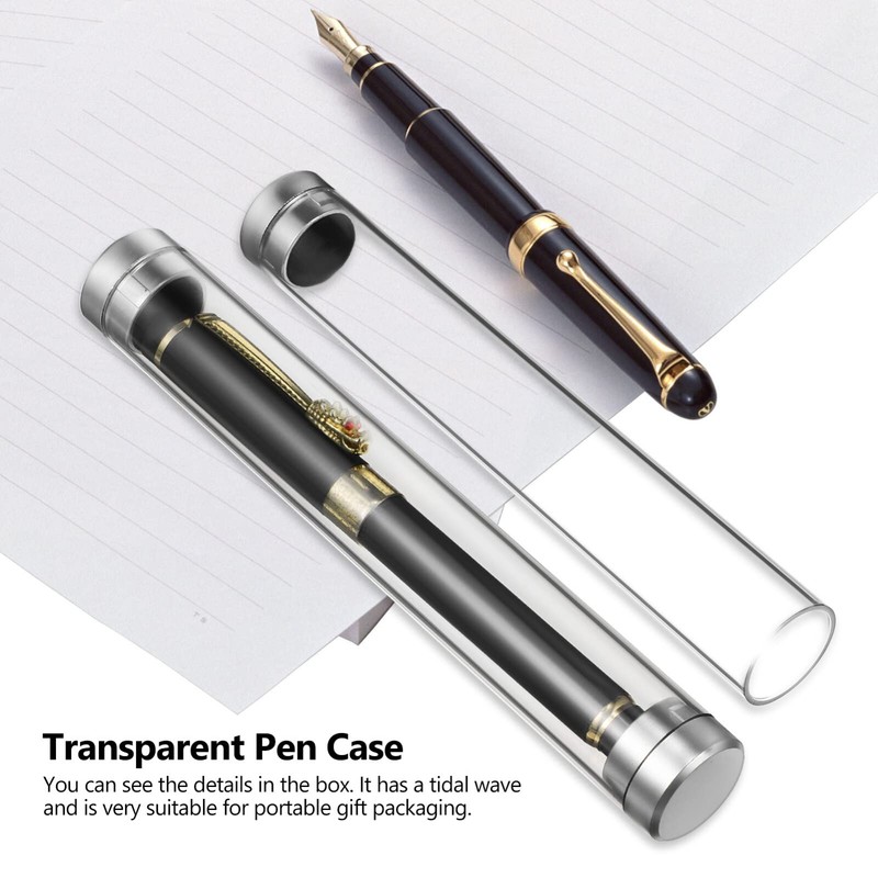 Operitacx Pack of 10 Storage Containers for Pens Display Cases