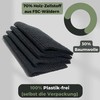Grünschloss Dish Cloths Black - 8 x Sponge Cloth Washable