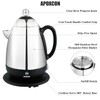 APOXCON Electric Coffee Percolator Stainless Steel Coffee Maker with Clear
