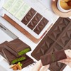ZUGHXMS Dubai Chocolate Bar Mold Deep for Filling Kunafa Pistachio,