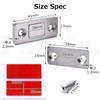 Pstyle PST-062 Hinge, Magnetic Catch, Magnet, Double Sided Tape Included,