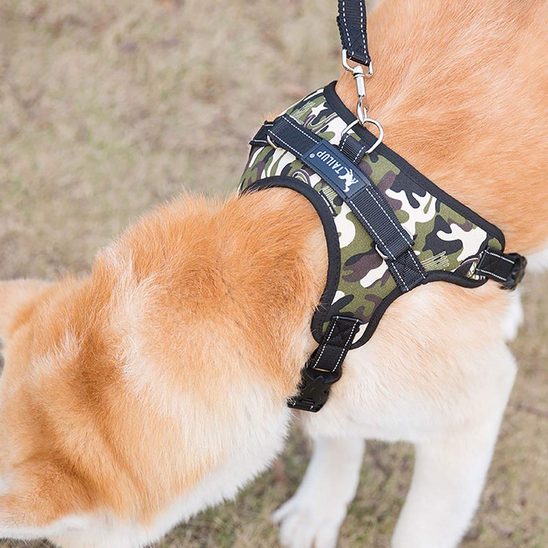 TAIL UP Dog Harness, Oxford, Soft, Non-Restraint, Breathable, Adjustable, Pulling