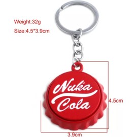 Llavero Metálico Destapador Edición Corcholata - Nuka Cola