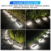 Lacasa Solar Driveway Lights 12 Pack,White LED Outdoor Deck Dock