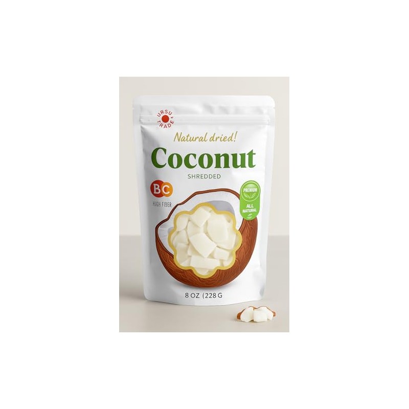 Natural Dried Coconut - NO Added Chemicals/NO Sulfur Dioxide -