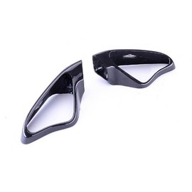 Bestem CBDU-1098-MRC Black Carbon Fiber Mirror Covers for Ducati 1098 848 1198