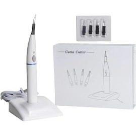 Pluma térmica de gutapercha dental estadounidense blanca con 4 puntas para sistema de obturación endoscópica