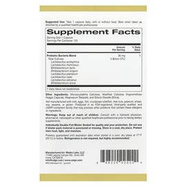 California Gold Nutrition, LactoBif® 5 Probiotics, 5 Billion CFU, 120 Veg Capsules / California Gold Nutrition (캘리포니아골드뉴트리션), LactoBif® 5 프로바이오틱, 50억CFU, 베지 캡슐 120정