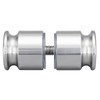 Solid Stainless Steel Shower Door Pair Handle Knob,Door Handle knob,Groove