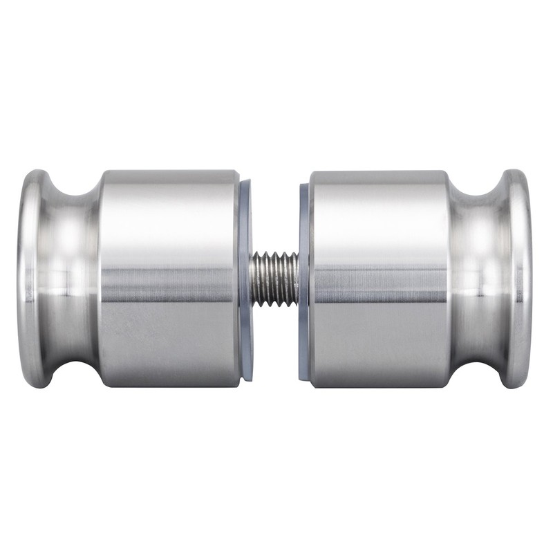 Solid Stainless Steel Shower Door Pair Handle Knob,Door Handle knob,Groove