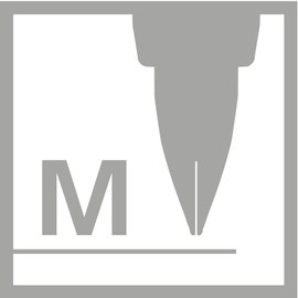 Left-handed grip - M Nib for the STABILO EASYbirdy Pastel Fountain Pen - Soft Pink/Apricot