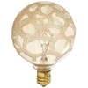 Bulbrite 144026 40G16-MAR-E12 Crystal Collection 40-Watt Incandescent G16 Globe -