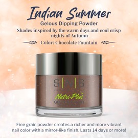 SNS Nails Dipping Powder Gelous Color - Indian Summer Collection - IS13-1oz