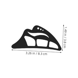 Baluue Eyeshadow Stencil Tool Durable Eyeliner Wing Guide for Makeup Versatile Eye Shapes Reusable Eye Patches for Easy Application and Stunning Looks