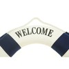 Bilipala 3Pcs Cloth Life Ring Buoy, Home Wall Nautical Decor,