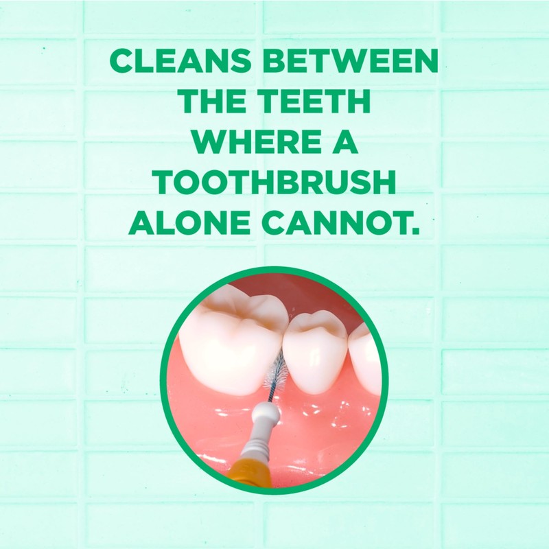 GUM Proxabrush Go-Betweens - Ultra Tight - Interdental Brushes -