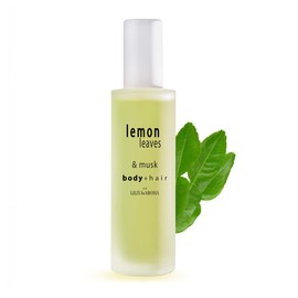 Liliya's Aroma Lemon Leaves After-Shower Body Spray | Clean Scented Hair Mist | Vegan Lemon Fresh Fragrance | Cruelty-Free Everyday Hydrating with Glycerin - 3.4 fl oz