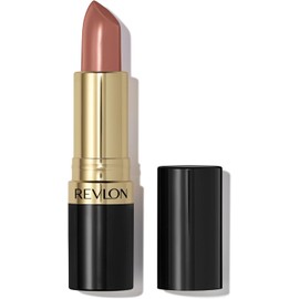 Revlon Lápiz labial súper brillante, color labial de alto impacto con fórmula cremosa hidratante, infundido con vitamina E y aceite de aguacate en color nude / marrón, asunto desnudo (044), 4 grams, 1 count, 1
