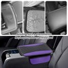 Car Improved Armrest Cover, Microfibre Leather Car Armrest Cover with