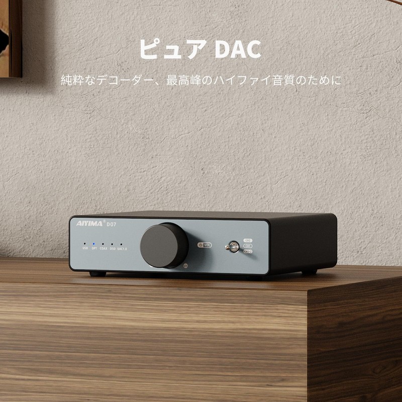 AIYIMA D07 HIFI Grade DAC Decode AKM4493SEQ/ XMOS316 Chipset USB