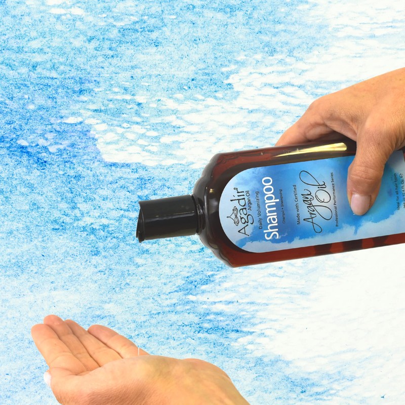 AGADIR Daily Volumizing Shampoo, 12.4 Fl Oz