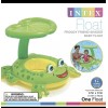 Intex Frog Friend Shaded Baby Pool Float Inflatable NEW 47"x31"