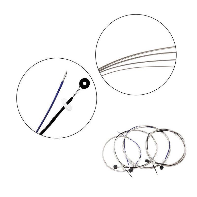 Full Set (G-D-A-E) Double Bass String Strings Steel Core Nickel