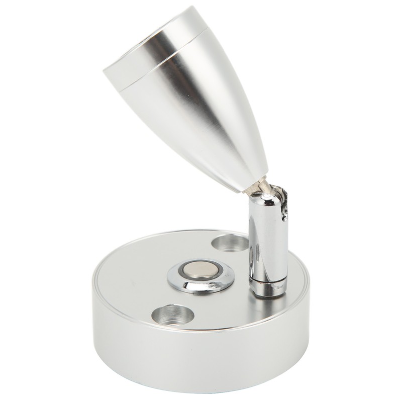 RV Reading Light 3500K 3‑Color Aluminium Alloy Adjustable Angle 12V‑24V