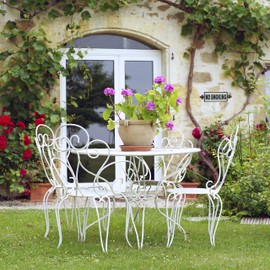 Relaxdays No Smoking Cast Iron Wall Sign No Smoking Metal Sign Door & Wall Decorative Sign, Black/White