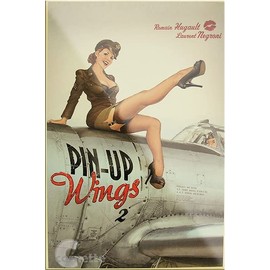 schilderkreis24 "Wings" Magnet Picture People Pin Up Decorative Fridge Magnet Humour Gift Idea Birthday Christmas 9 x 6 cm