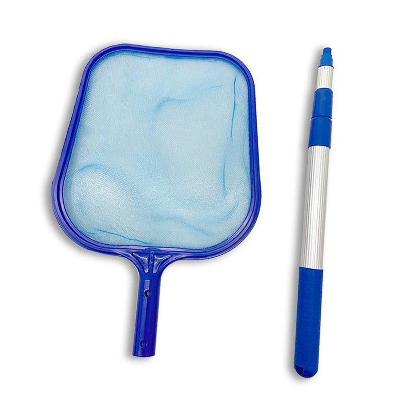 Pool Skimmer Net Multipurpose Fine Mesh Pool Net with Telescopic