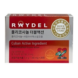 Reidel 레이델 폴리코사놀 더블액션 200mg x 28정 1개 / 써클 Radel Policosanol Double Action 200mg x 28 Tablets 1 Pack / Circle