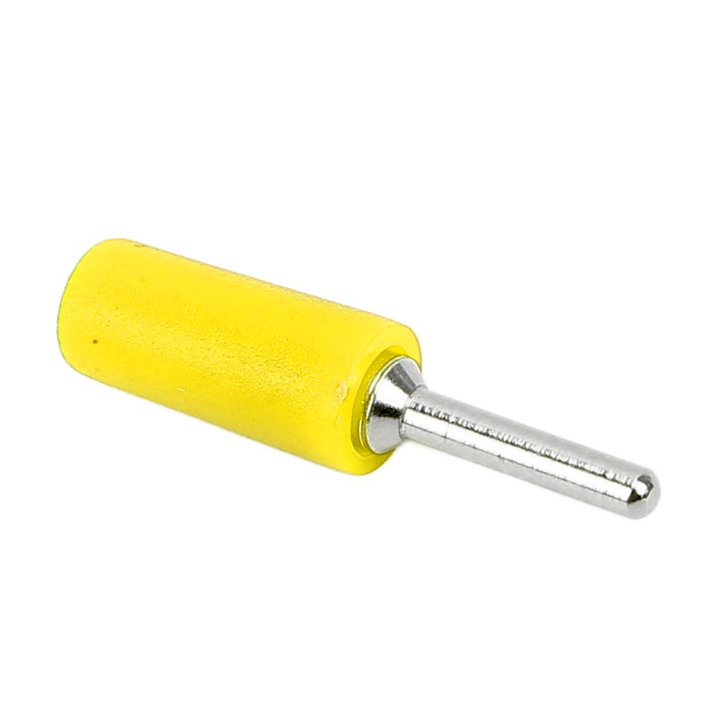 100Pcs Banana Plug Male Nickel Plated Brass Pin Straight for