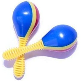 Supershop® Maracas for Kids - Pair of maracitos(Set of 2) The First Instruments for Childrens by Universe Zen