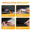 2Pcs Door Lights Logo for Dodge Challenger 2015-Present, Puddle Lights,