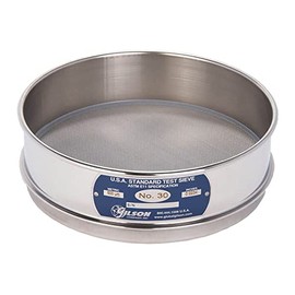 Gilson Performer V8SF #35 Stainless Steel Sieve, 35, 8" Diameter, Full Height